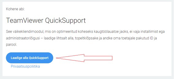 QuickSupport-pilt